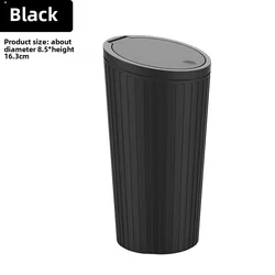Compact Car Trash Bin and Interior Organizer (A - Black)
