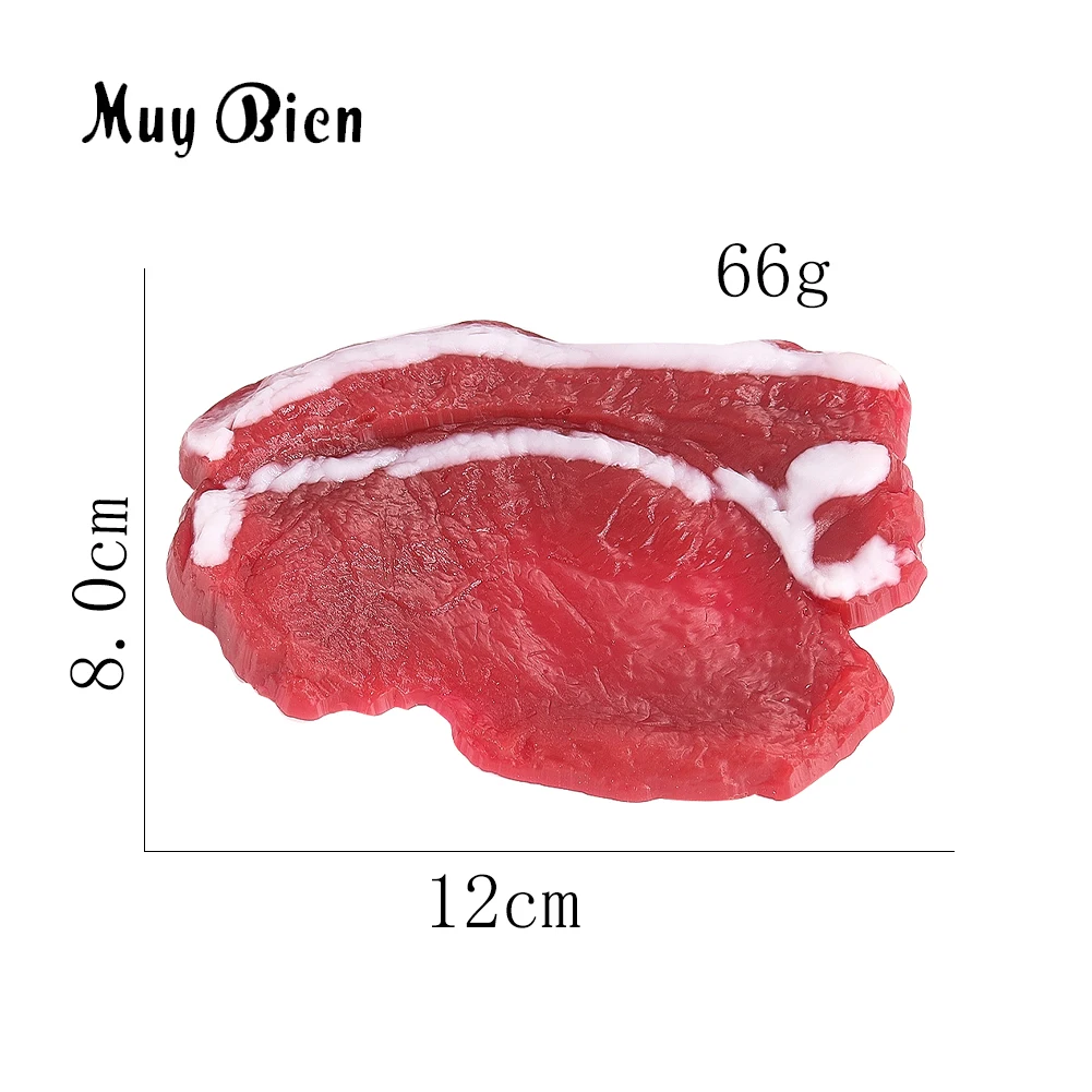 Simulation Meat Food Model for Store Kitchen Market Display Photography Cooking Toys