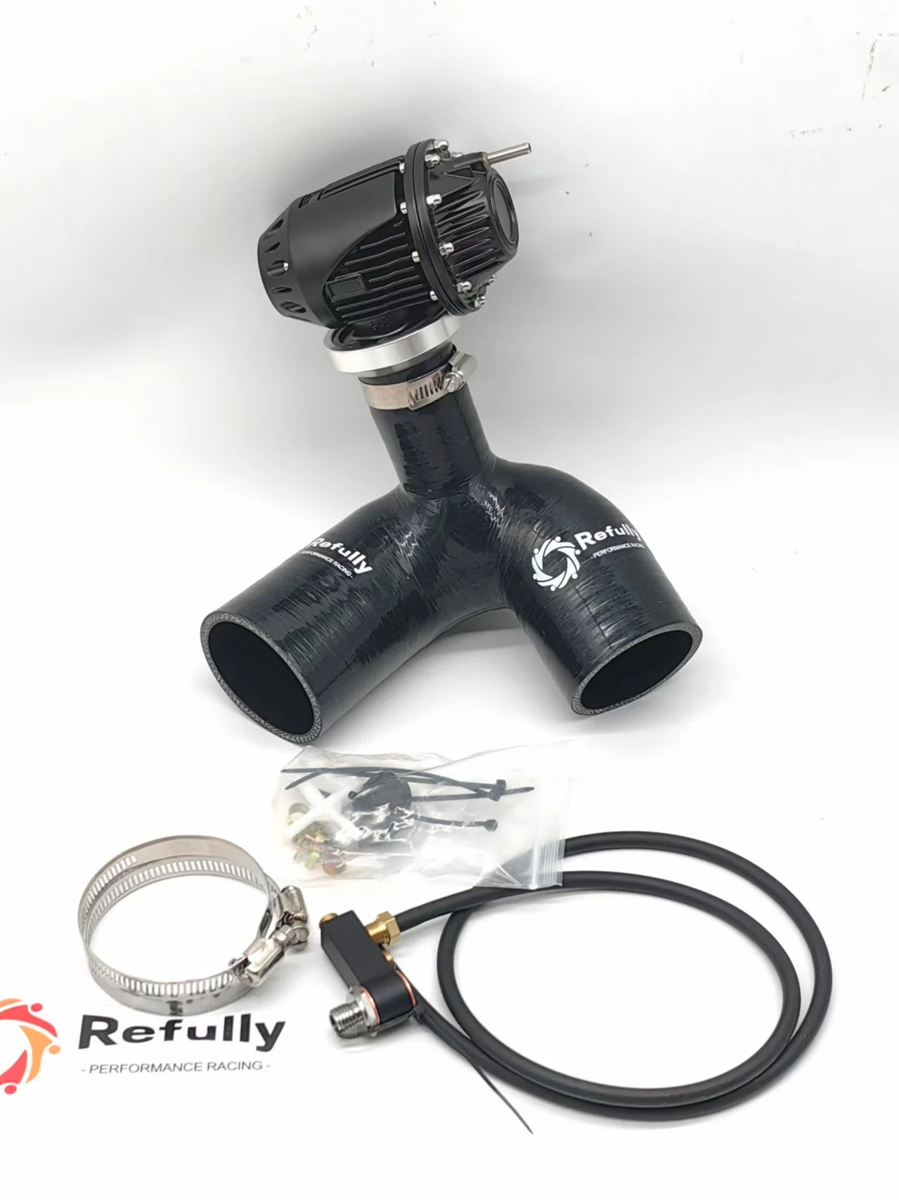 For Yamaha Watercraft 2008+ SVHO/SHO & FZR/FZS/GP1800 Performance Blow-Off Valve Kit With Vacuum Port Adapter