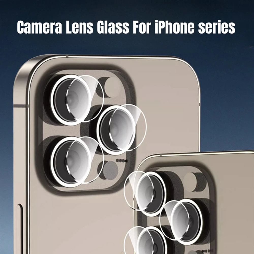 Premium Camera Protector Glass Set - Advanced Lens & Screen Protection (5 Pieces)