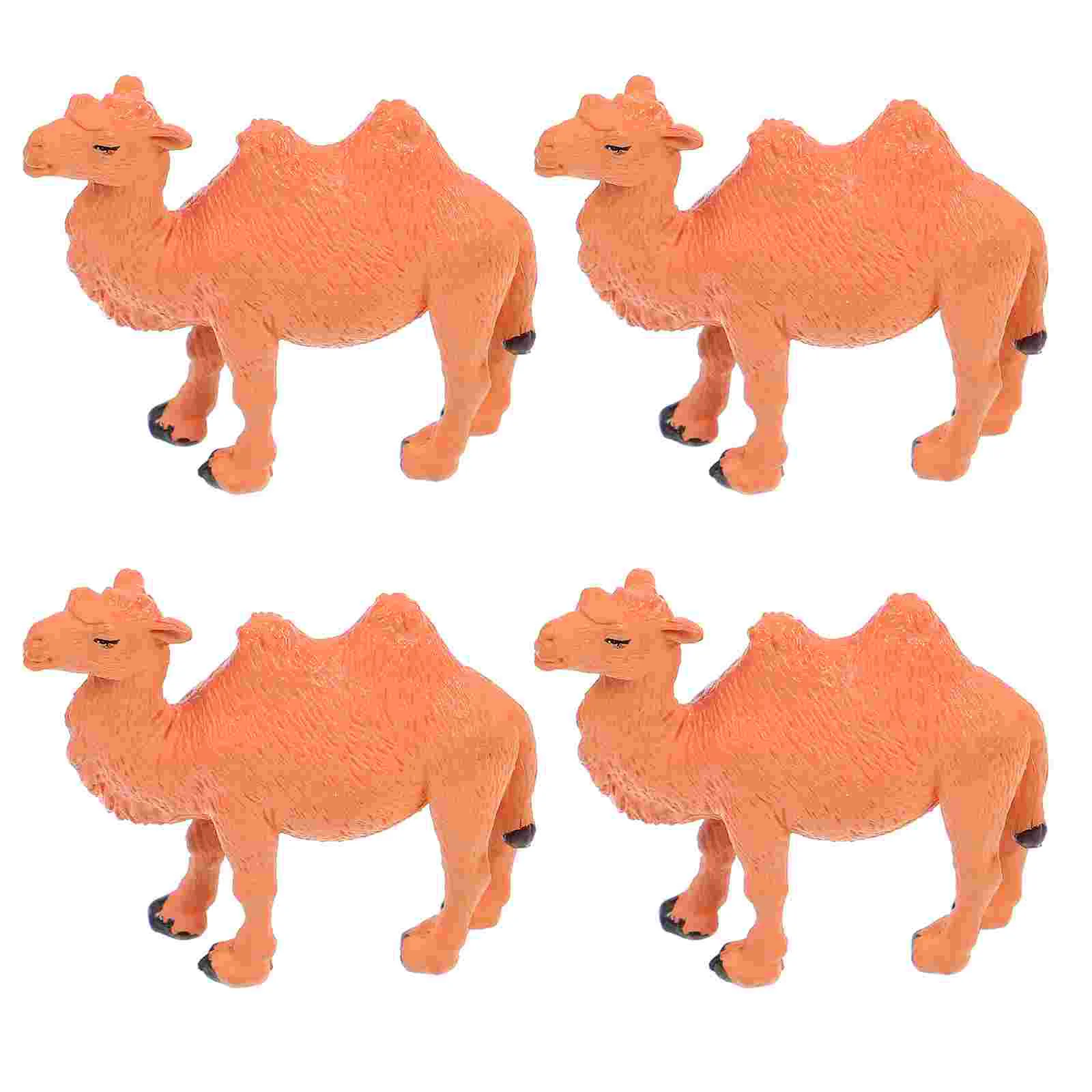 

Miniature Camel Models Simulation Camel Figurine Desert Wild Animal Statues Micro Landscape Desktop Ornaments Kids Toy
