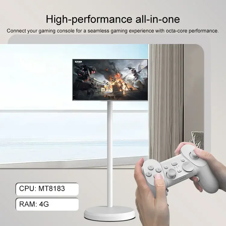 Manufacturer Portable Tablet Tv Rollable Smart Touch Screen 1080p Hd 21.5 Inch Lcd Led Tv Smart Television With Android Wifi