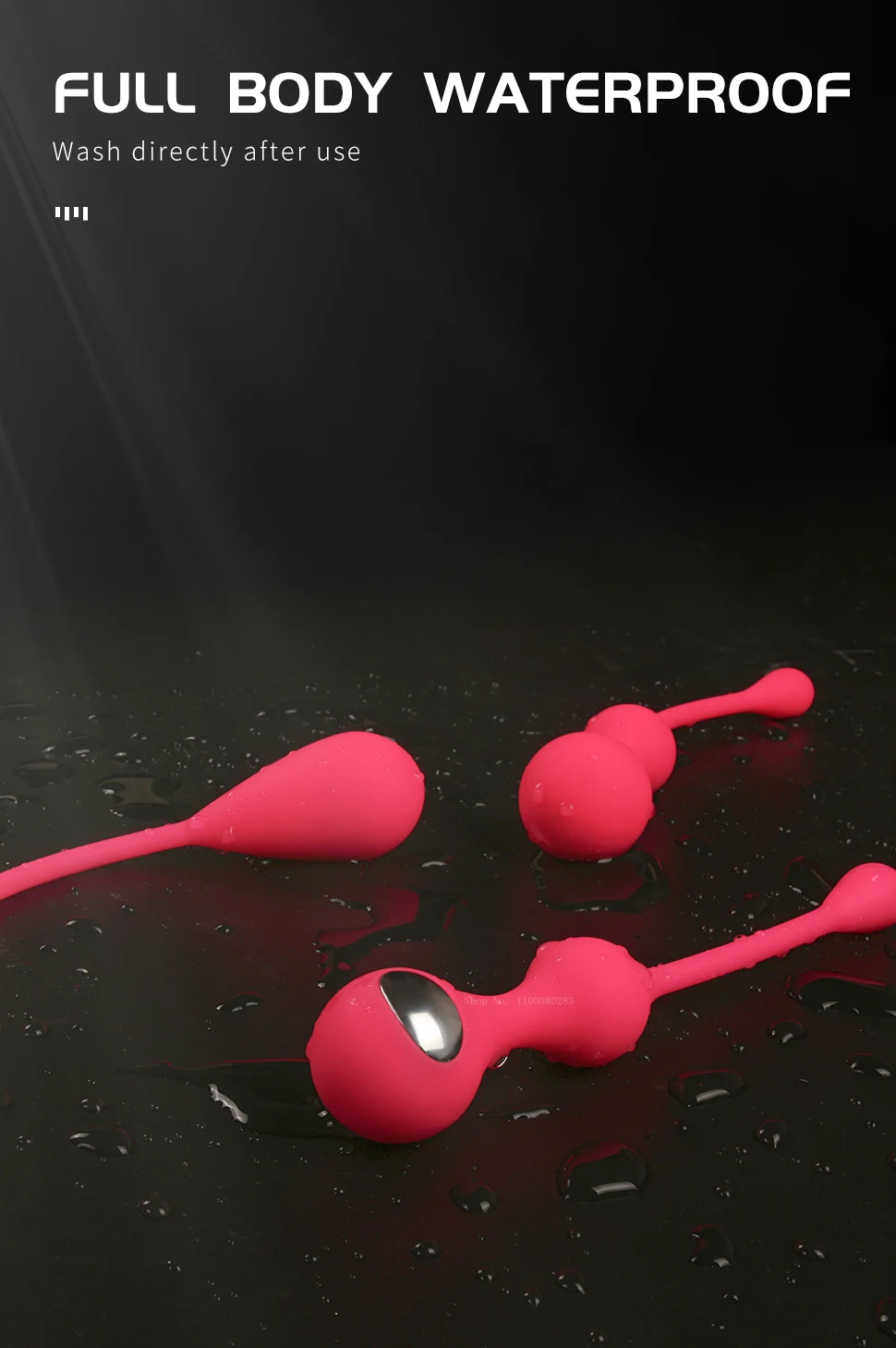 Bolas kegel vibratorias para ejercicios de suelo pélvico mujer_voghion.com