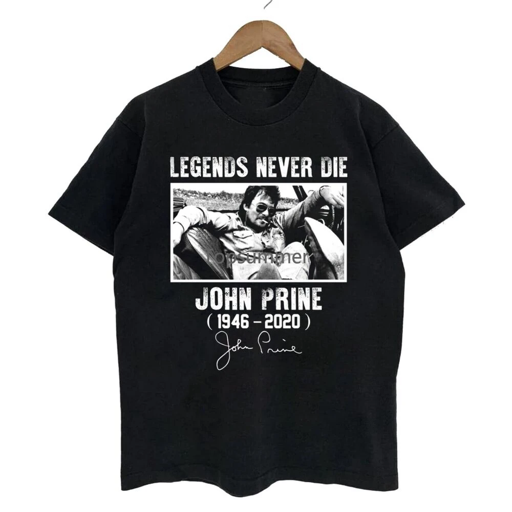 

Hot John Prine Shirt Album Gift Funny Black S-235Xl Shirt 4H462