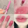 Gege Bear Garden Pink Rabbit Solid Lip Gloss Moisturizing Watery Colored Lip Balm Long-lasting and Tender Lip Balm 6