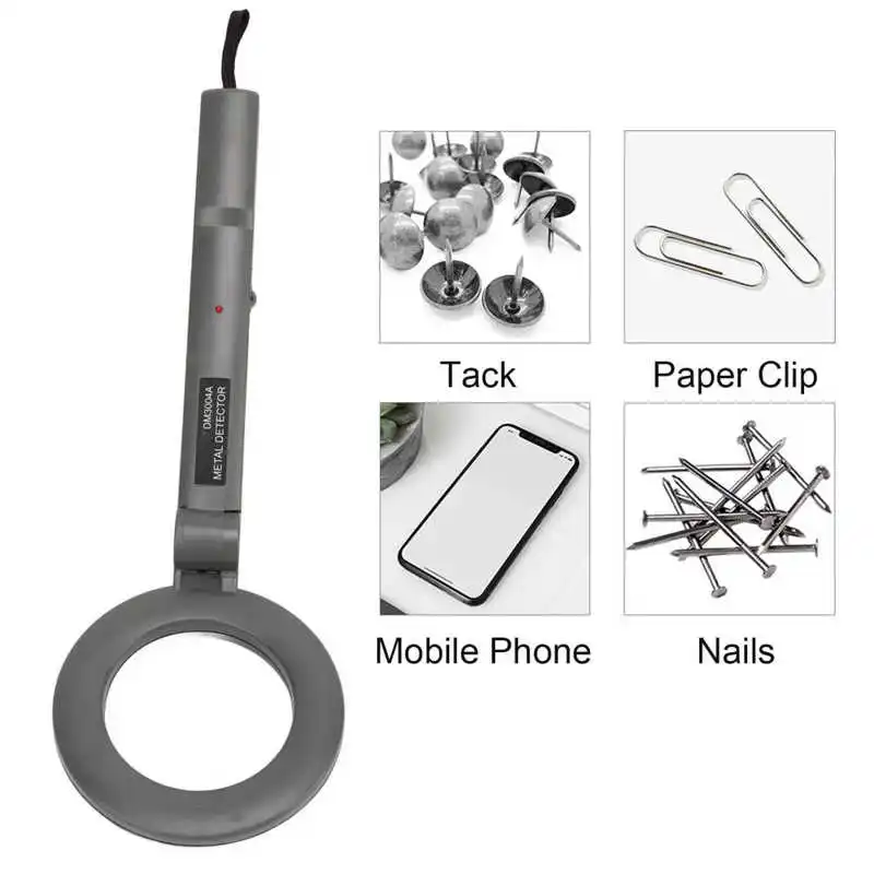 Metal Detector Handheld Pinpointer Metal Finder LED Sound Alarm for Inspection Searching metal detektor