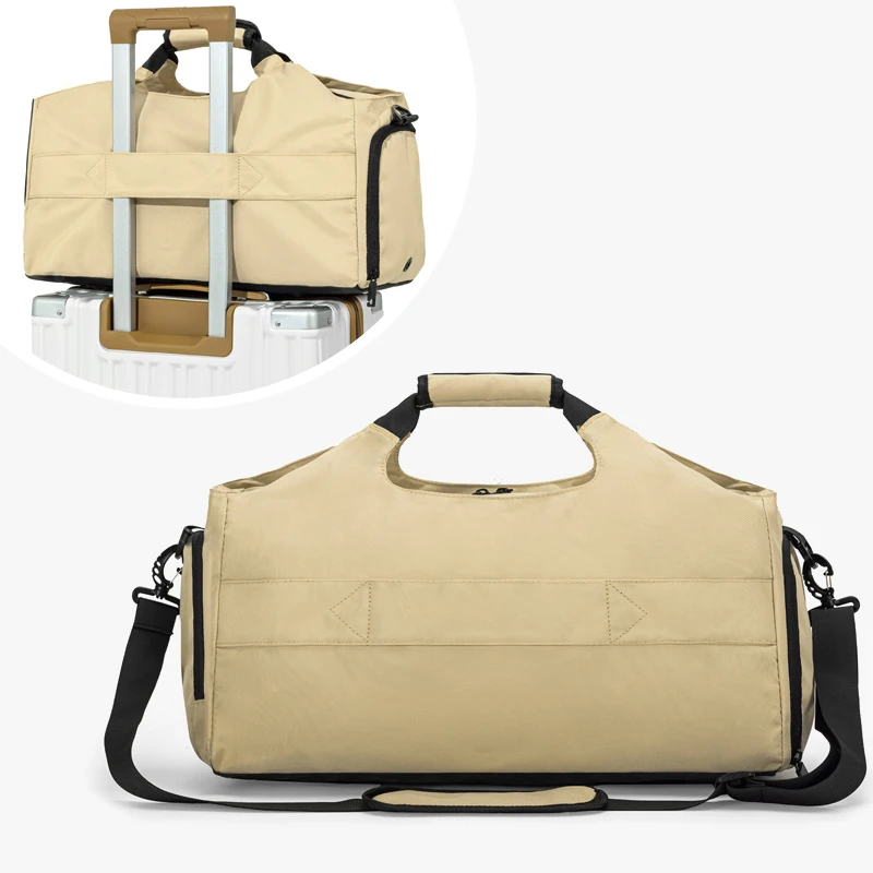 Travel Bag Male Female Large-Capacity Hand Luggage Dry-Wet Separation Sports Fitness Bag Short-Distance Travel Package
