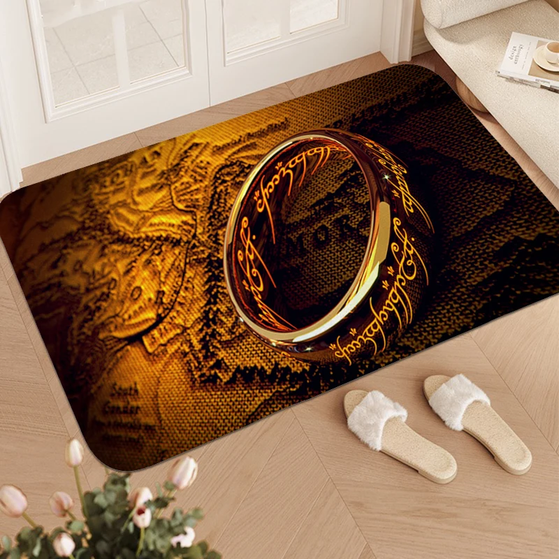 

Bath Mat A-Lord Of The Ringss Doormat Entrance Door Rug for Bed Room Floor Carpet for Bedroom Home Entrance Mats Non Slip Carpet