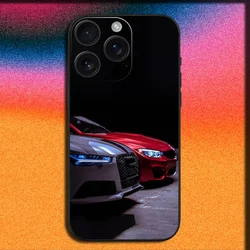 Sleek Black Sport Cool Car Design Phone Case - iPhone 13 Mini (Z1)