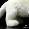 White Lion High Fidelity Anime Cute Plushie African Plain Plush Toys Lifelike Animals Simulation Stuffed Doll Kawai Toy Gifts 6