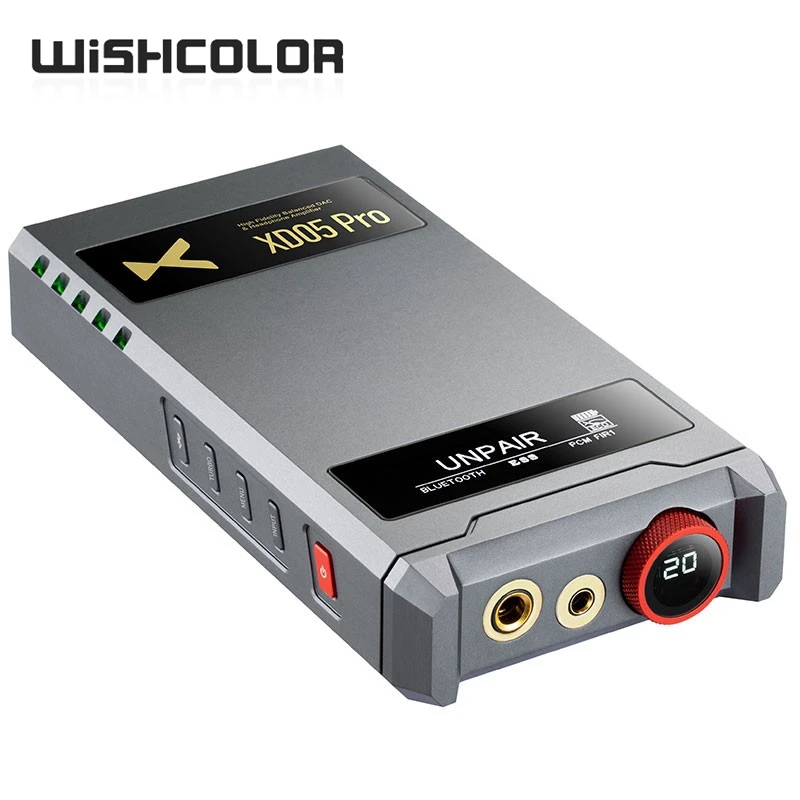 

Wishcolor XDUOO XD05 Pro ES9039SPRO модуль DAC Bluetooth HiFi портативный сбалансированный аудио декодер усилитель для наушников в одном