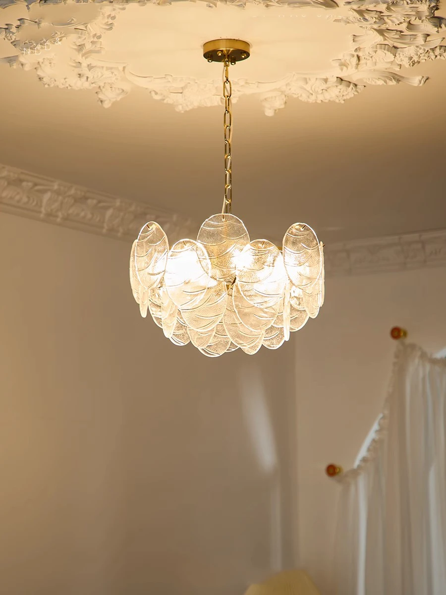 Nordic Vintage Modern Glass Chandelier Lights Led Home Appliance Dining Room Lamparas Hanging Lamps over Dining Table Lustres