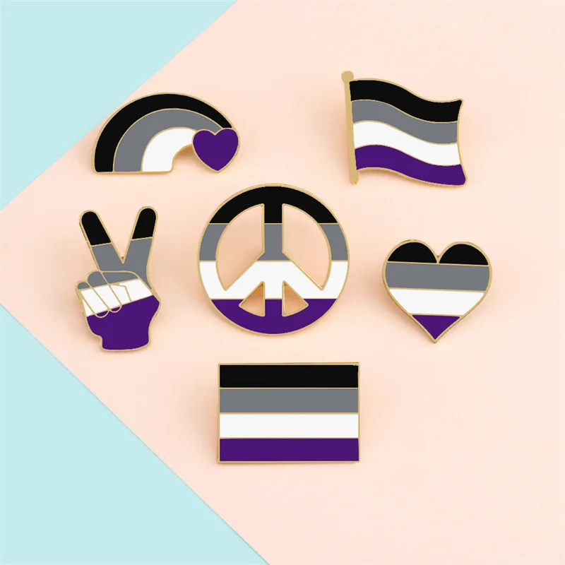 NONBINARY Non-Binary LGBTQ+ Country Metal Flag Lapel Pin Badge *NEW