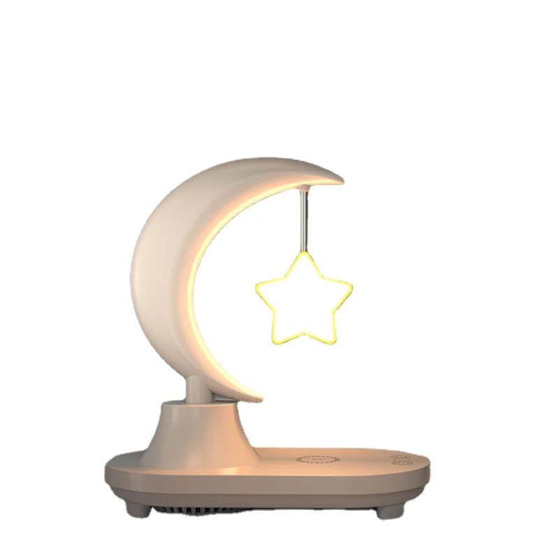 

Music Speaker Led Bedside Romantic Colorful Atmosphere Table Lamp USB Night Light With Wireless Charging Smart Creative Gift