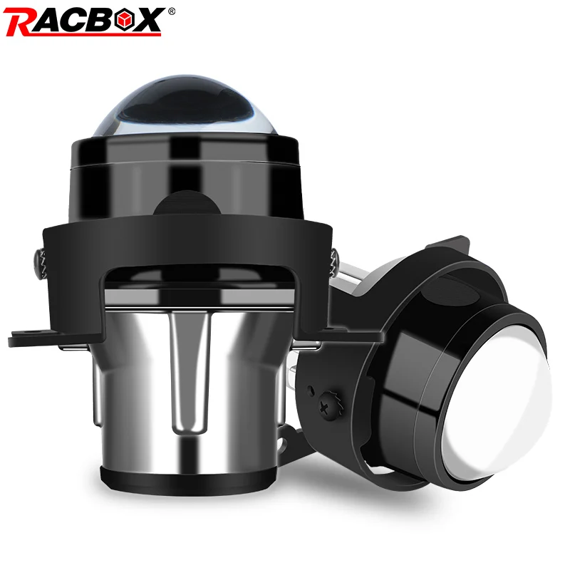 

2PCS 2,5 дюйма HID Bi xenon проекционная линза линзы в фары автомобиля h11 led с линзой светодиоды 12 В 6000 К белый противотуманные фары фары подходит для Ford