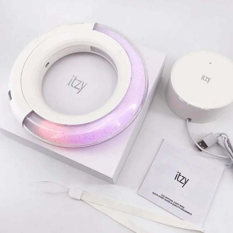 New ITZY Light Stick Fans Collection Official Light Stick keychain itzy light stick