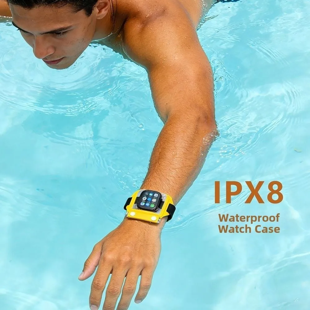 Multicolor Waterproof Touchscreen Smartwatch Protective Cover Accessory