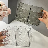 1Pcs Bathroom Storage Display Stand Acrylic Cosmetic Storage Box Makeup Brush Holder Organizer Lipstick Eyebrow Pencil Case 1
