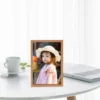 Piggy Bank Adult for Coins Money Wood Vintage Picture Frames Container Photo Kids Banks Jar Child 5