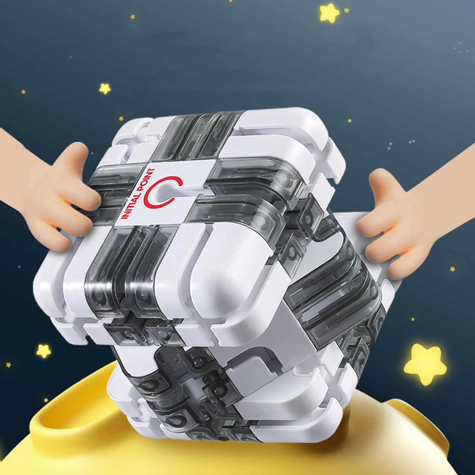 3D Maze Magic Cube Fidgeting Toys Kids Labyrinth Creative Puzzle Intelligence Cube Logical Thinking Anti Stress Educational Toys