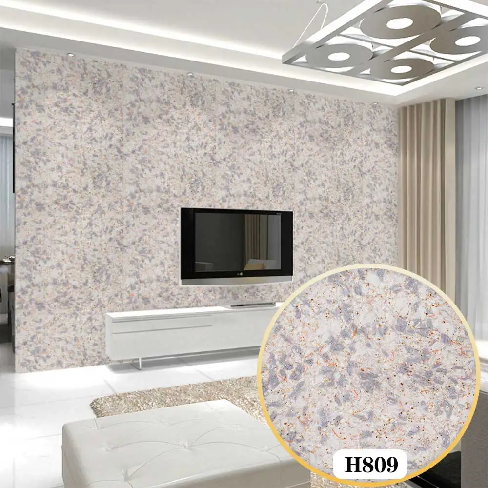 H809 Silk Plaster Liquid Wallpaper Wall Grace Coating Covering Paper