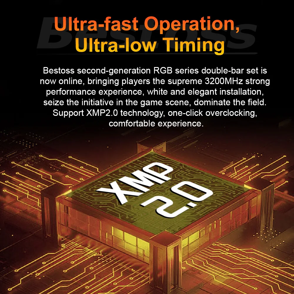 DDR4 8GB 16GB 32GB 1.2V 3200MHz UDIMM Cooling Vest Memory for Desktop Computer DIY desktop ram memory,desktop memory