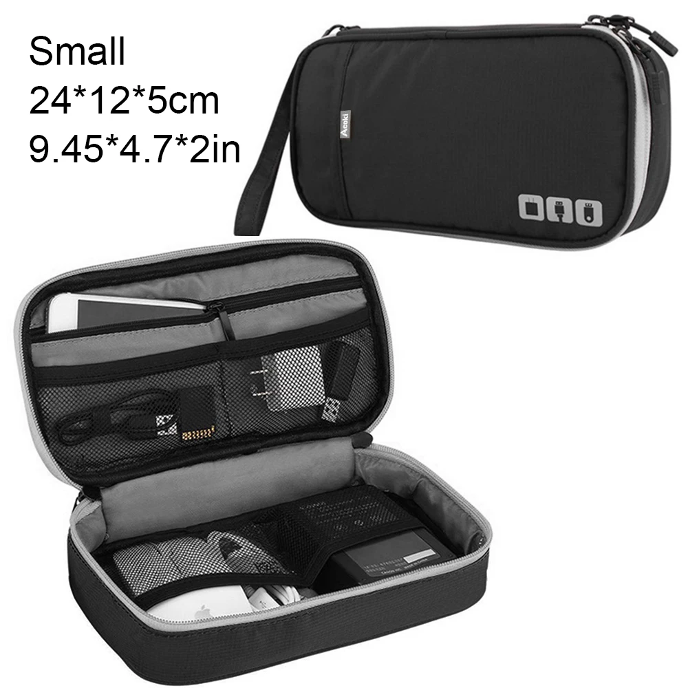 Portable Electronic Accessories Travel case,Cable Organizer Bag Gadget Carry Bag thumbnail 4