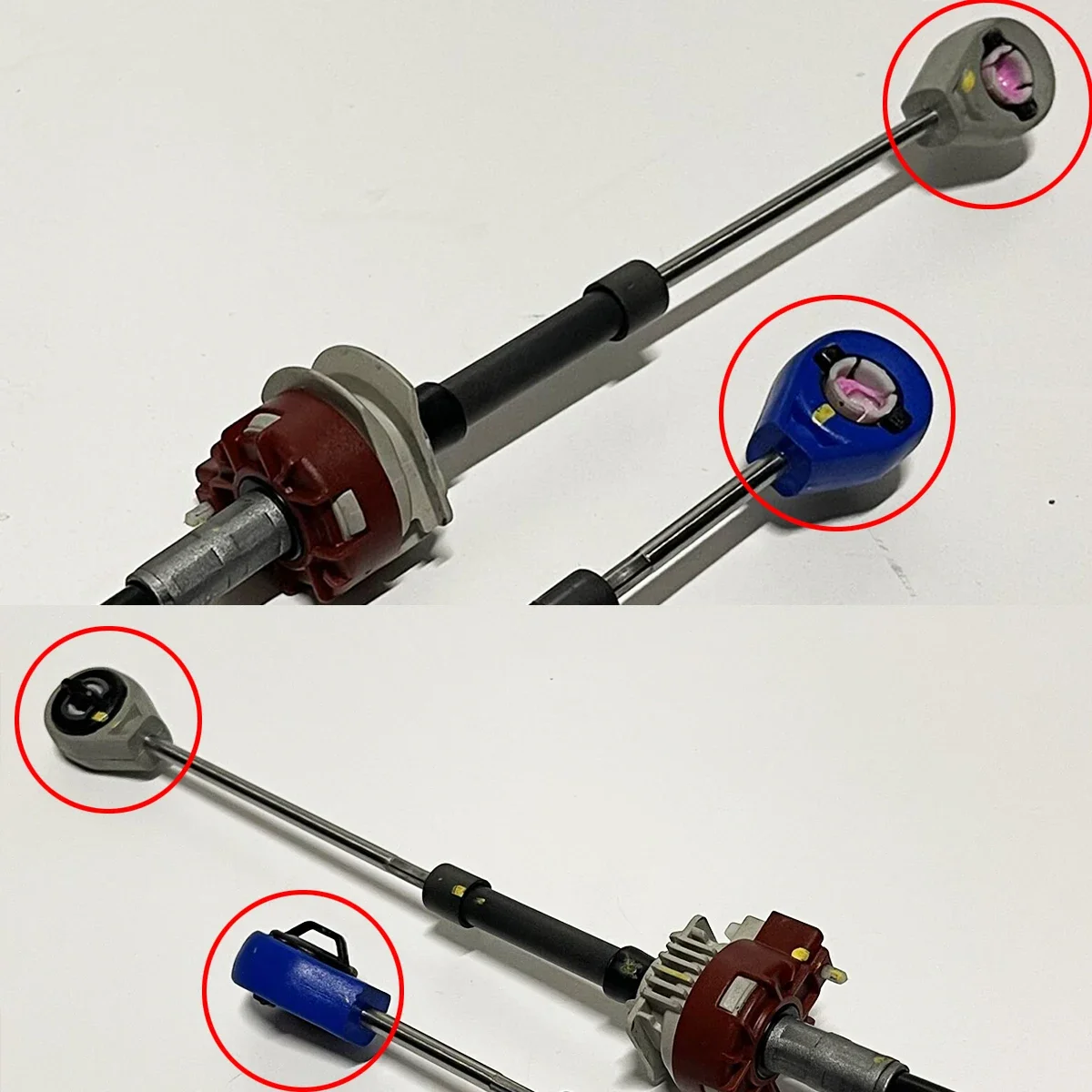Gearbox Shift Lever Cable End Linkage Connector Adapter Selector Buckle Accessories For Citroen C3 Mk1 Mk2 Mk3 2002 2003 04