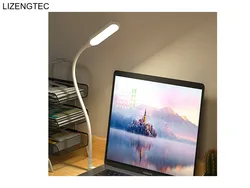 Free Shipping LIZENGTEC New  USB Gadgets Flexible Tube Touch Control  Portable Energy Saving LED Light