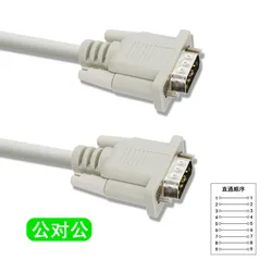 Premium 1.5m DB9 Serial Extension and Adapter Cable - 1.5m (Direct M to M)