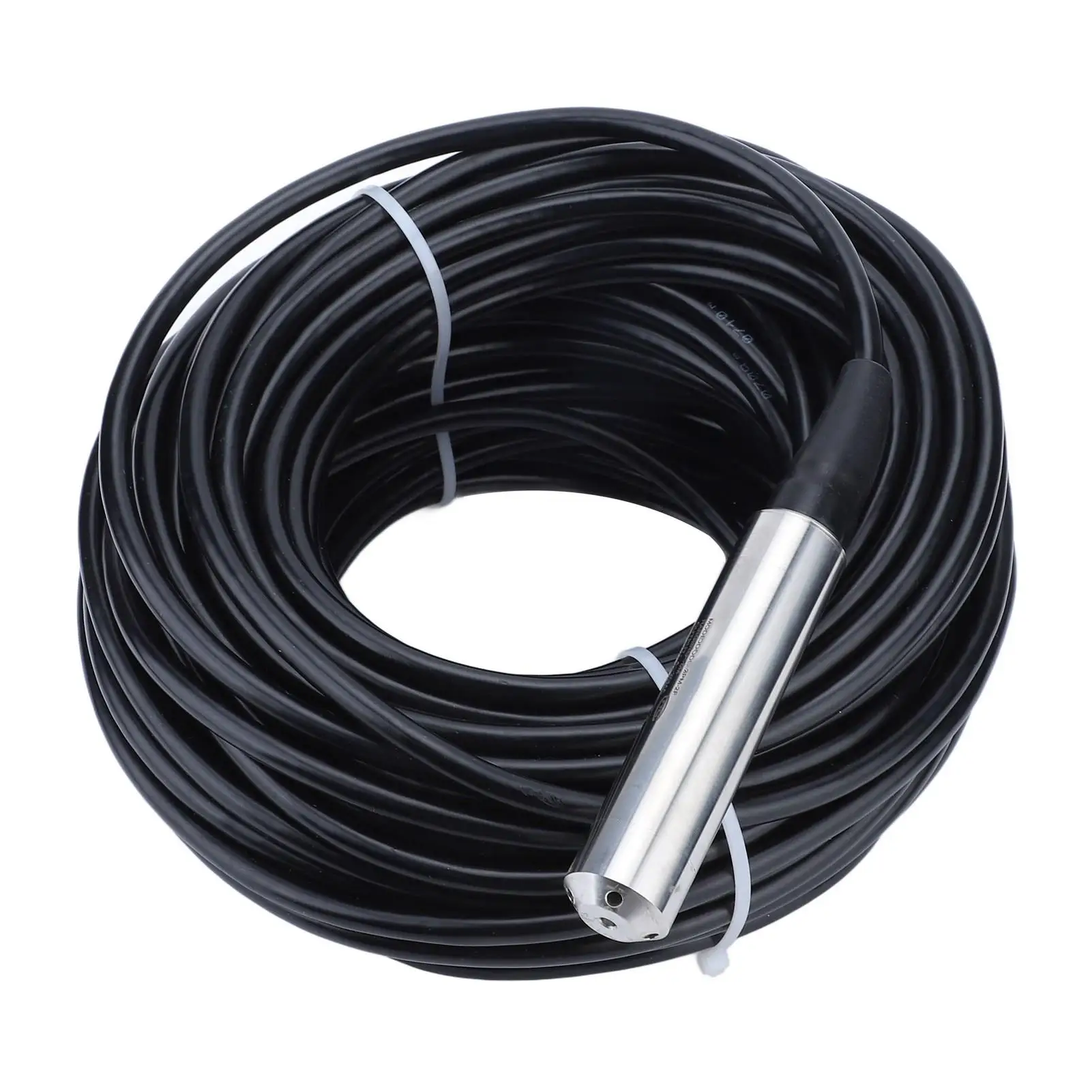 High Precision 4-20mA Liquid Level Sensor-Stainless Steel Water Level Transmitter with 33m Waterproof Cable for Reservoirs