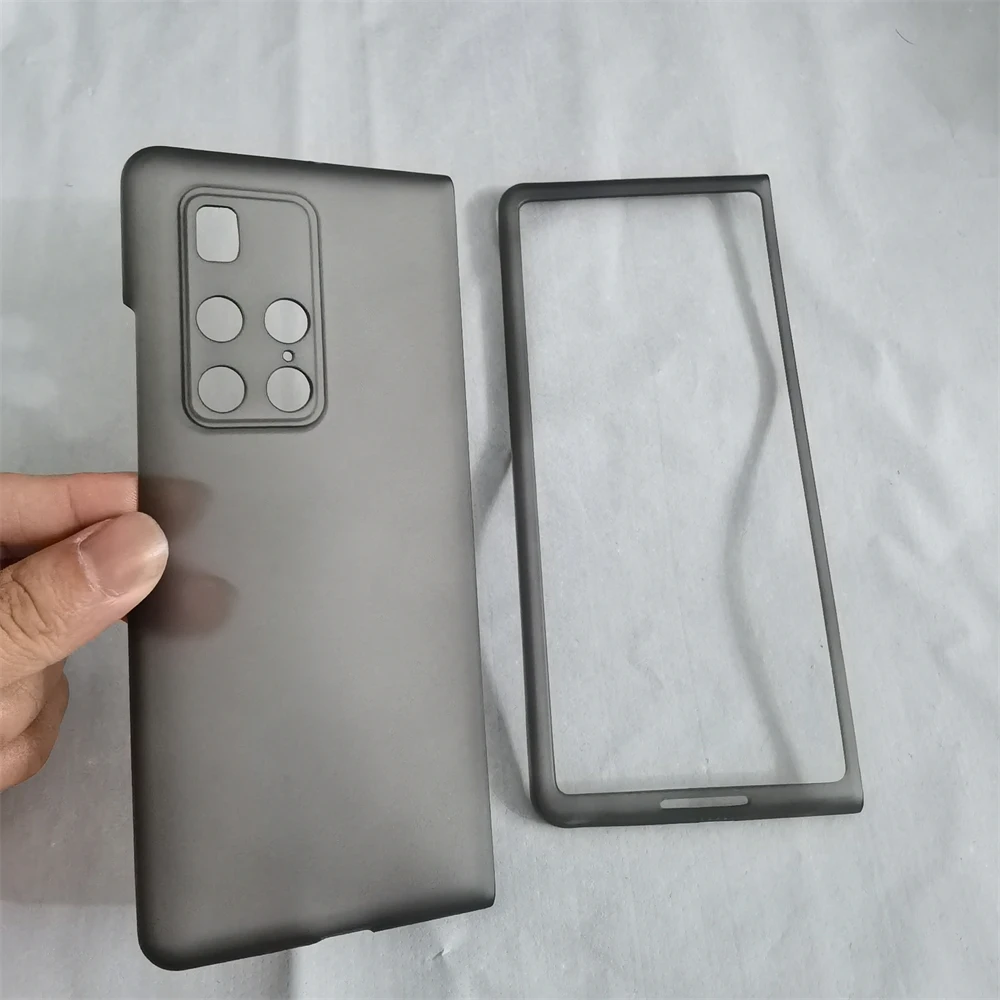 

For Huawei MateX2 phone case semi-transparent black frosted