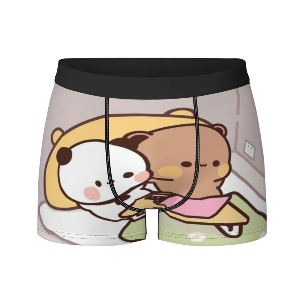 thumbnail image 1 of Calzoncillos tipo bóxer para hombre, ropa interior transpirable con diseño de oso panda, estilo Bubu Dudu, 1 of 5
