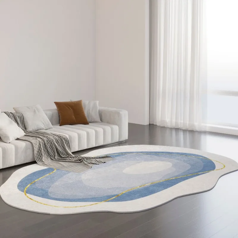 JapaneseStyleBedroomDecorCarpetIrregularPlushCarpetsforLiving