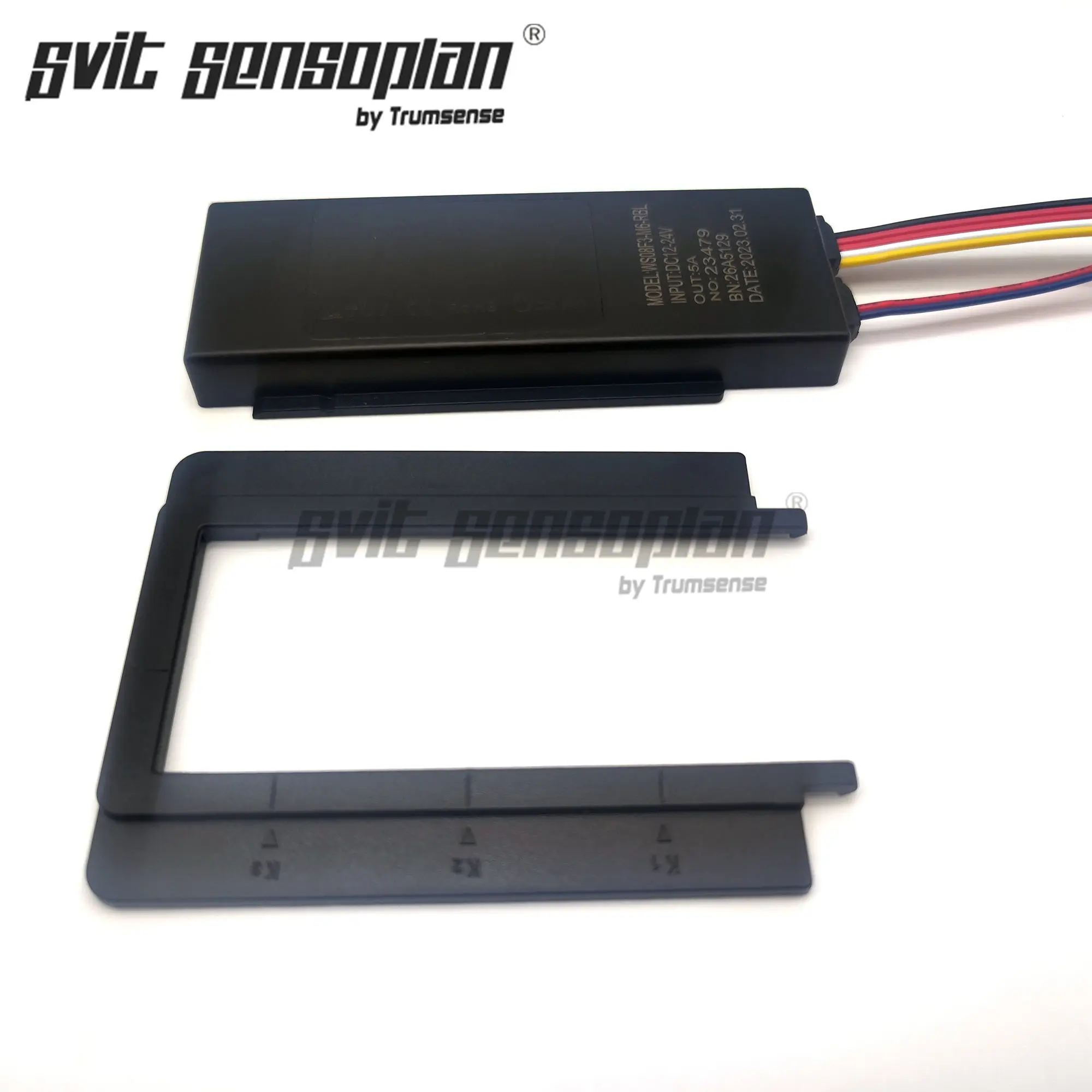 Controle de Espelho, Tira LED, Brilho com