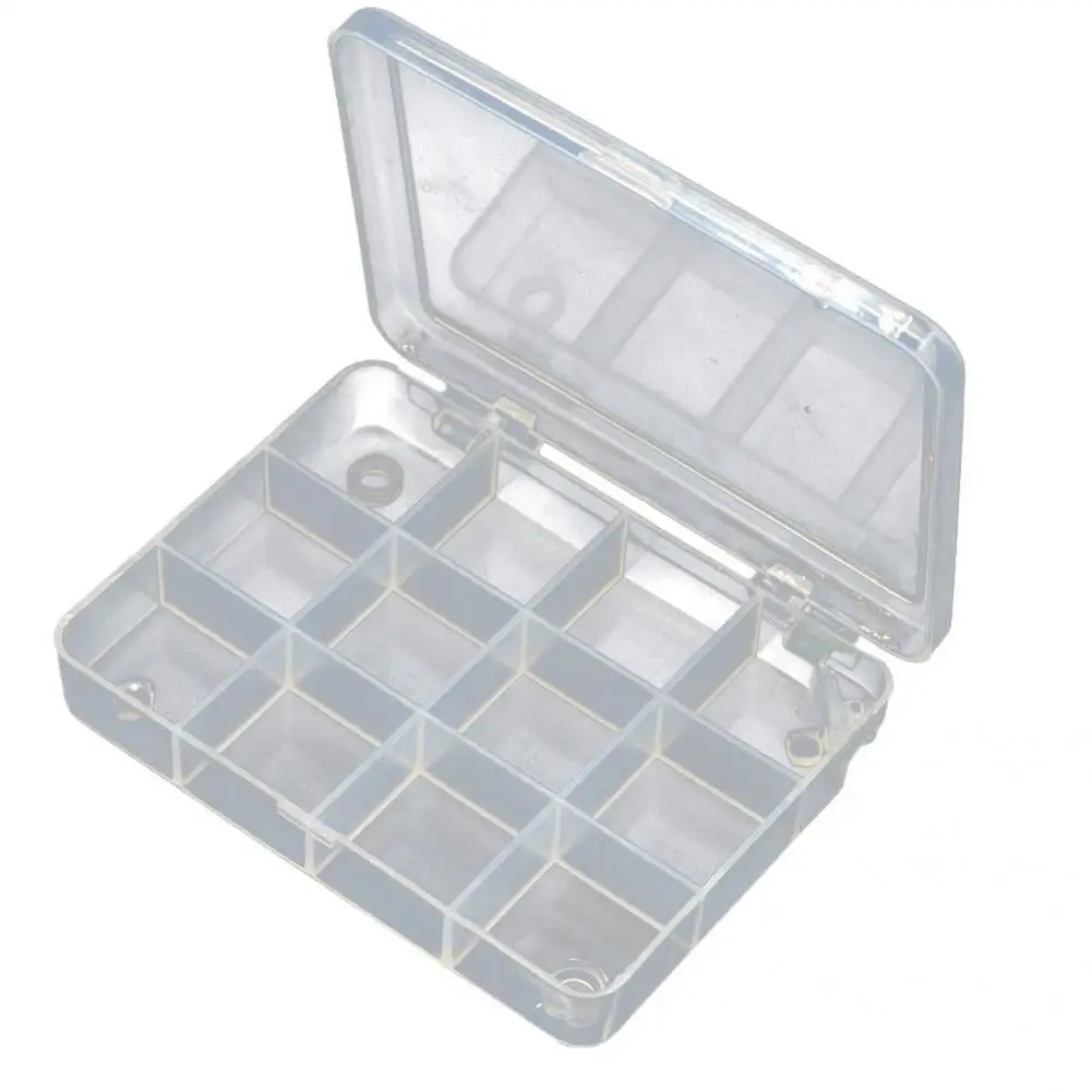 Fishing Storage Box Compact Durable Tackle Case PVC Baits for Outdoor | Спорт и развлечения
