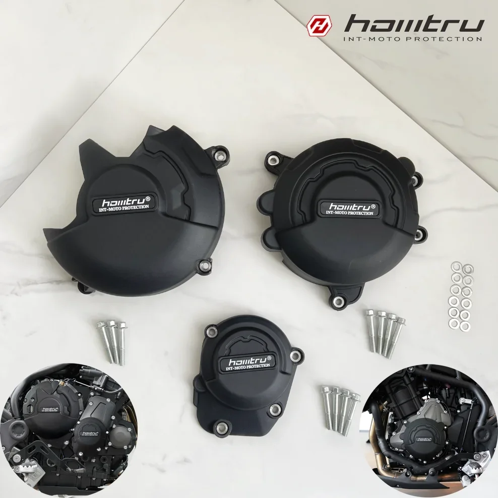 FOR Triumph Tiger 850-Tiger900-engine protective cover carbon-look motorcycle engine cover engine cover protector engine guard