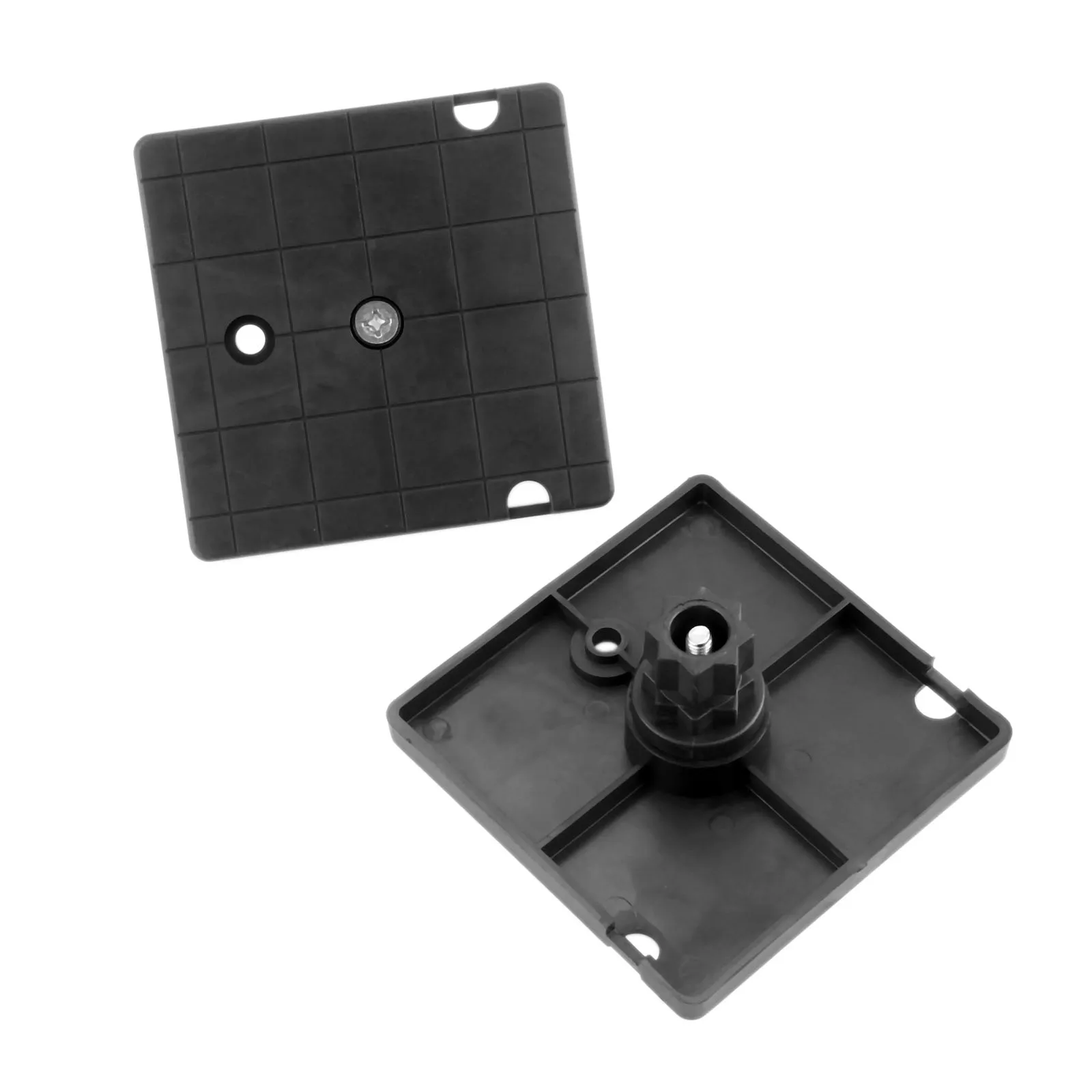 1 Pc Nylon Kayak Rotating Platform Holds GPS Devices & Depth Finders In Place Rotates 360 Degrees 4*4in Rowing Boats Accessories