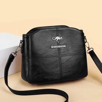 2023 New Women's Shoulder Purse Bag Fashion Atmosphere Crossbody Messenger Bag Women's Large-capacity Mother Handbag