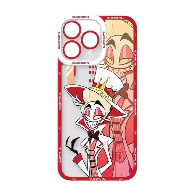 Cartoon Hazbis Hotels Clear Phone Case