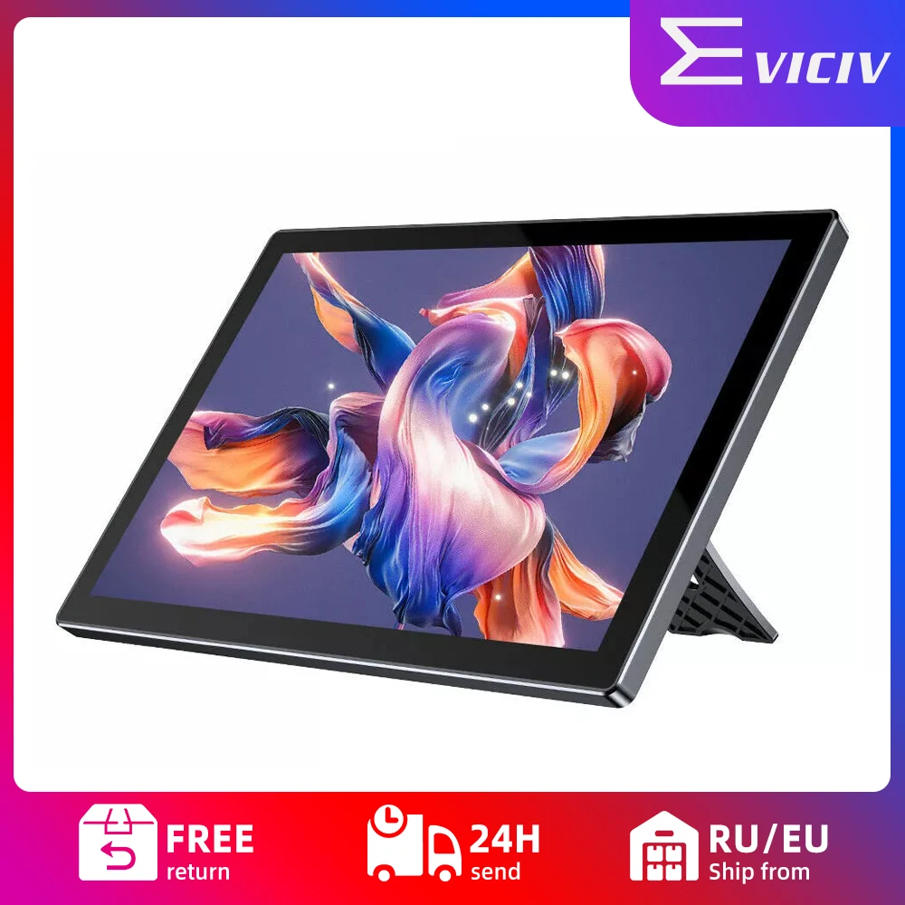 EVICIV 라즈베리 파이 스크린 10.1 인치 터치스크린 휴대용 모니터 16:9 400Cd/m ² 라즈베리 파이 4/3/2/Zero/B/B+ Win11/10/8/7용 IPS 스크린 디스플레이