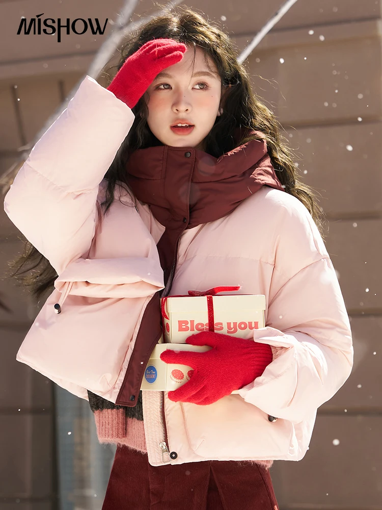 Women's Winter Jacket – Padded – Mid-Length – Detachable Hood – Tailored Fit
