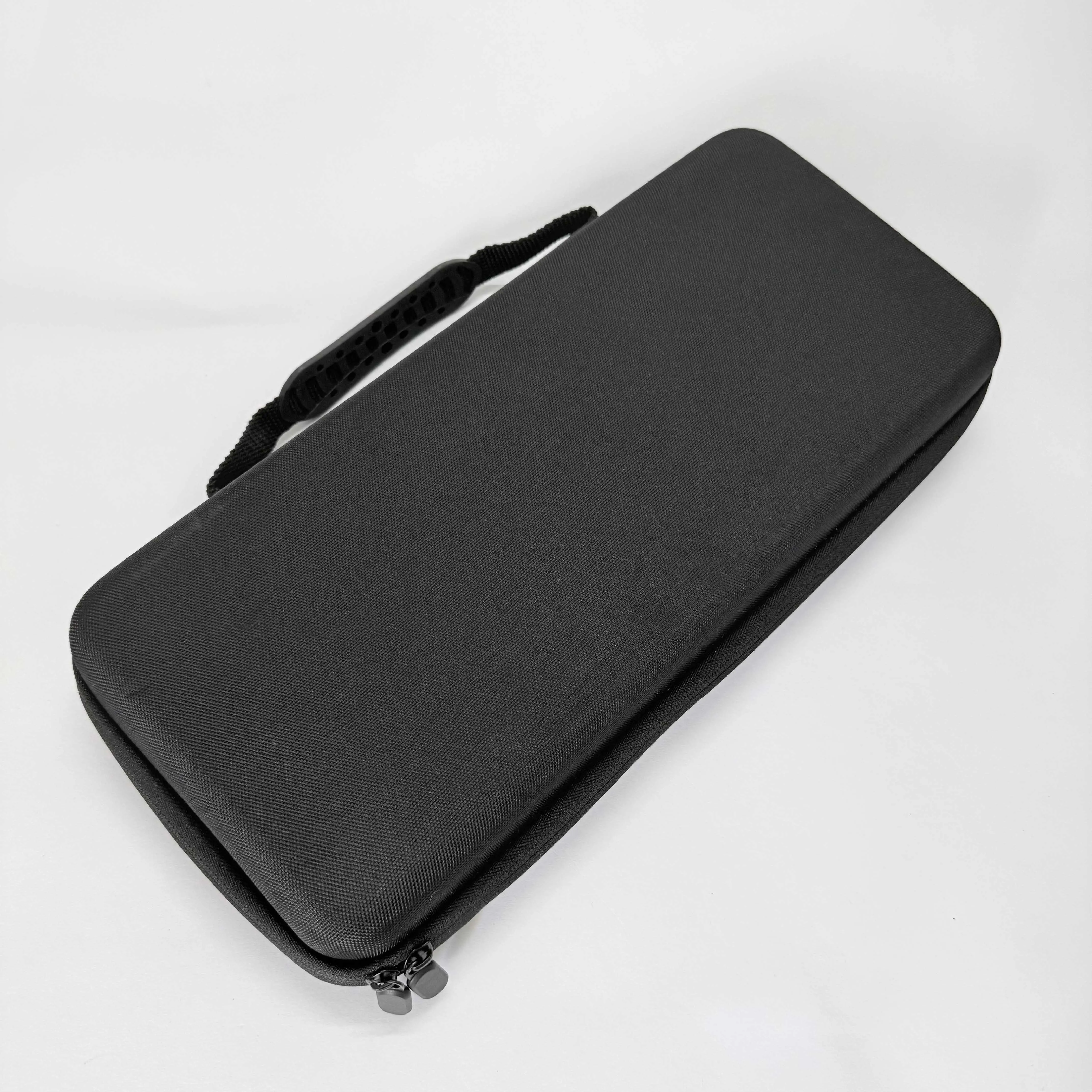 60/68/75/82 키 기계식 키보드용 EVA 하드 쉘 케이스 충격 방지 보호 여행용 보관 가방(핸들 및 지퍼 포함)