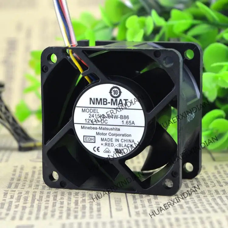 

Новый 6038 DC12V 1.65A 2415KL-04W-B86 PWM 6 см комплект охлаждающего вентилятора