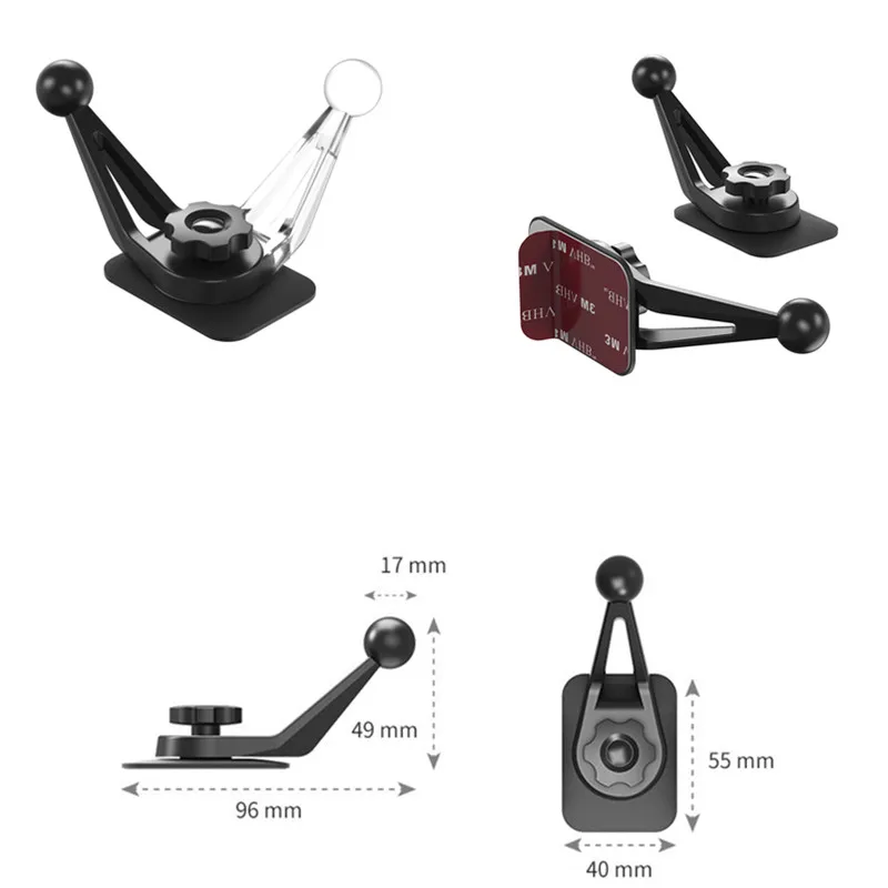 Universal 3M VHB Adhesive Base Car Mobile Phone Holder Desktop Lazy
