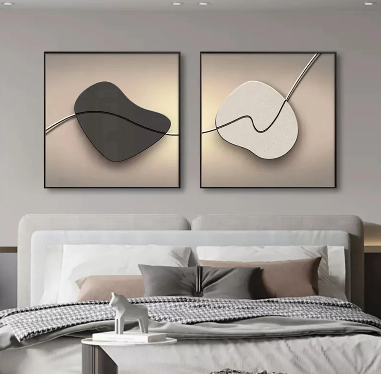 

Wholesale Gold Leaf Art Crystal Porcelain Painting Abstract Decoration Wall Painting Home Decoration