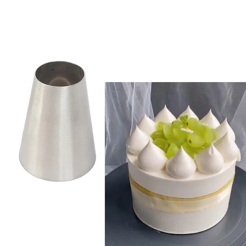 5Pcs/set Round Icing Piping Nozzles Baking Pastry Tip Tool Sugarcraft Fondant Biscuit Cake Decorating Bakeware Dessert Cake Tool cake decorating tip set cake icing nozzles baking nozzle set cake decorating nozzle set baking supplies