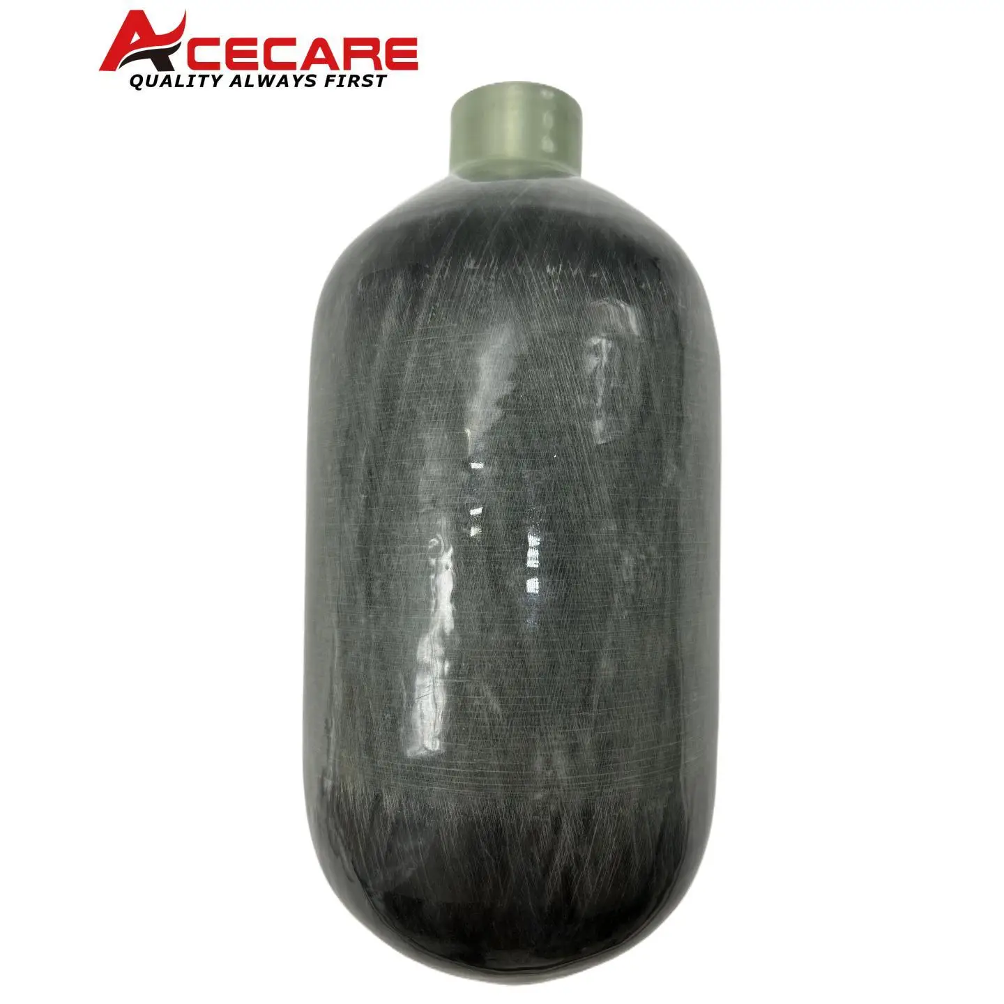 ACECARE 4500PSI 300BAR 30MPA 1.1L Carbon Fiber Cylinder CE Scuba Diving Cylinder HPA Bottle High Pressure Tank M18*1.5 scuba diving equipment high pressure valves