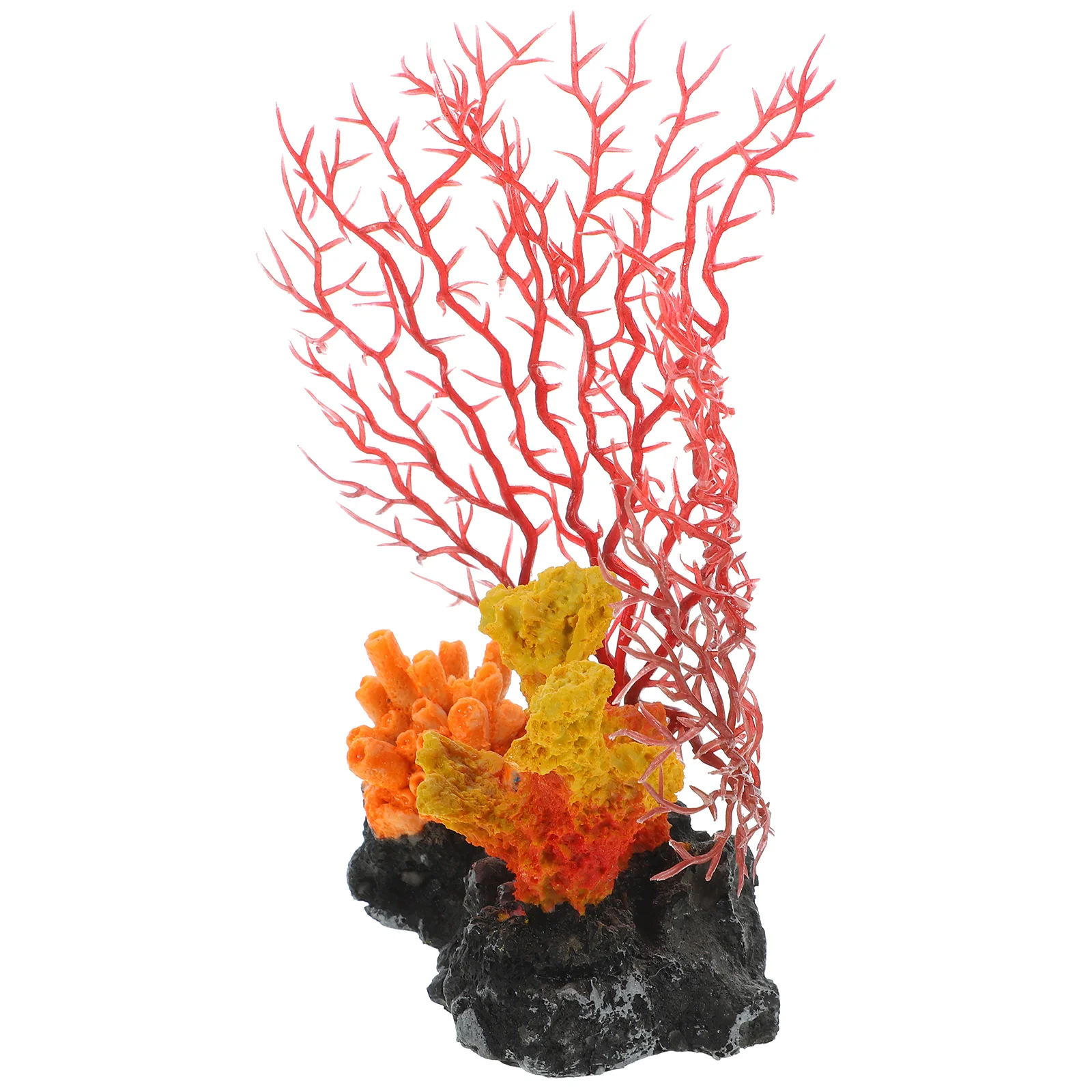 

Aquarium Decoration Fish Tank Accessories Fake Coral Ornaments Decorations Aquatic Turtle Plastic Artificial Plants for
