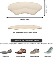 Premium Heel Pads Inserts Grips,Prevent Too Big Shoe from  Shoe Slipping,Blisters,Filler for Loose Shoe Fit for Men Women 2